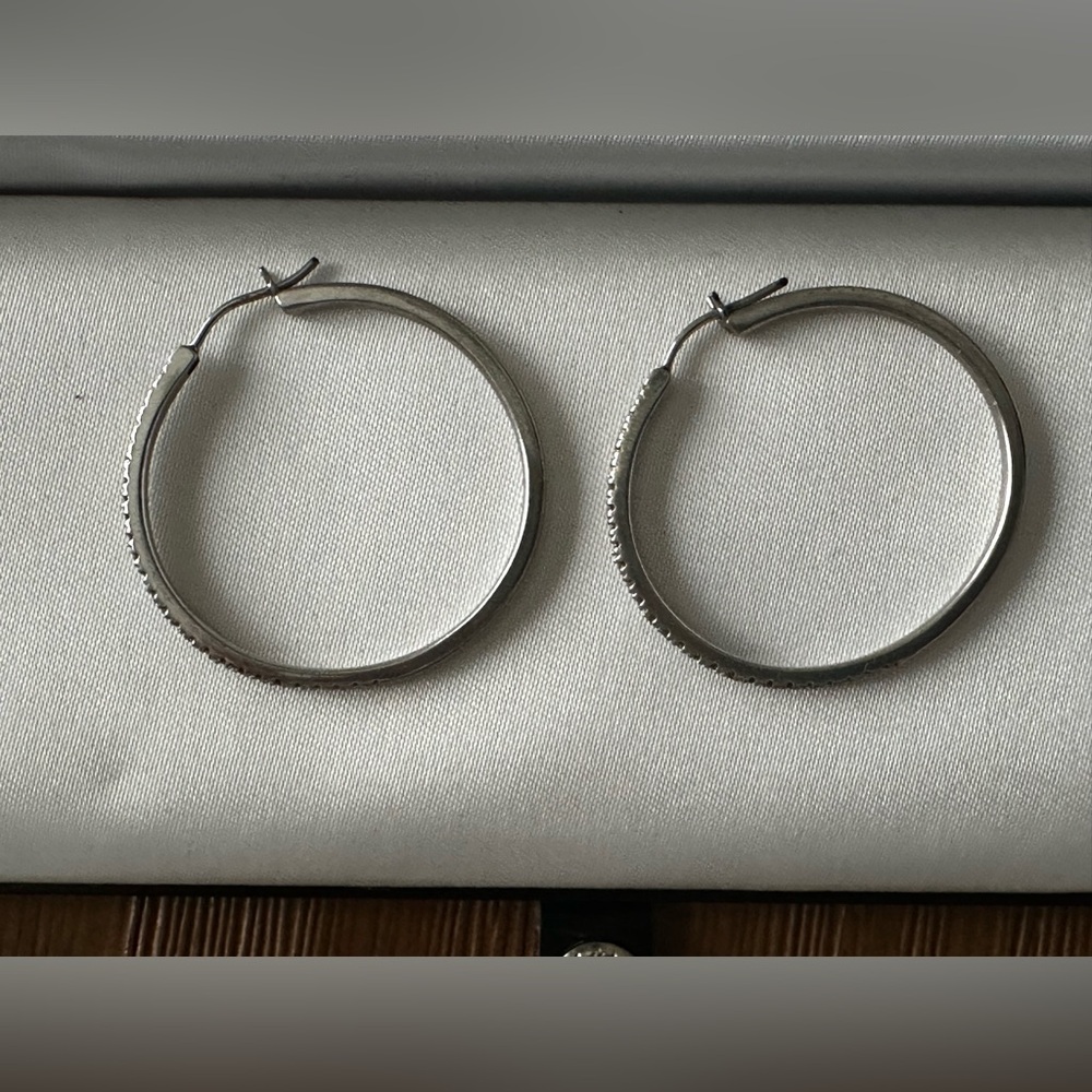 SSIL Diamond Hoop Earrings - from Kay Jewelers